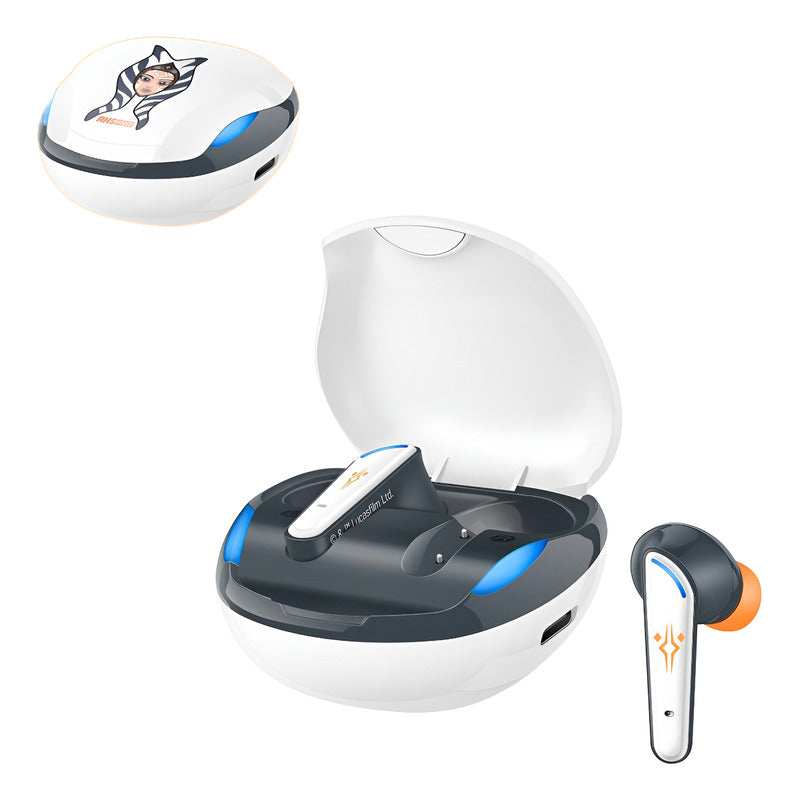 Star Wars Audifonos Bluetooth Freepods Touch Aud-7400/sw3 Multicolor