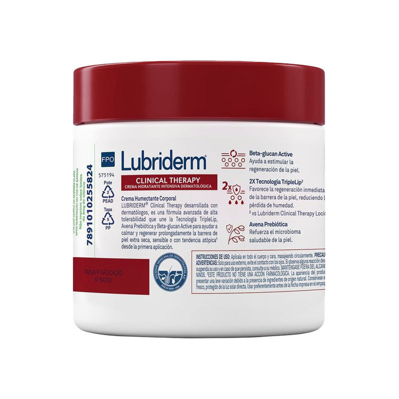 Crema Corporal Lubriderm Clinical Therapy Tarro 450 G