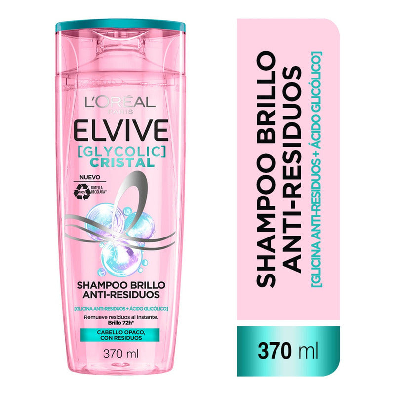 Shampoo Elvive Glycolic Crystal 370ml 2025