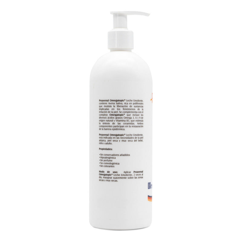 Proavenal Omegatopic Leche Emoliente Hidratante 500ml