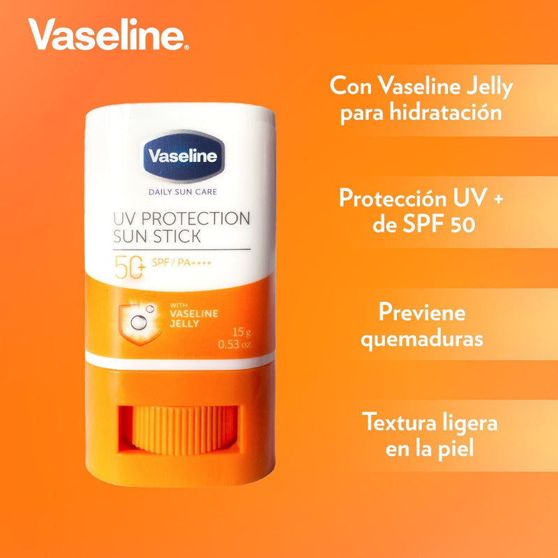 Protector Solar Vaseline Stick Barra Fps 50 18g