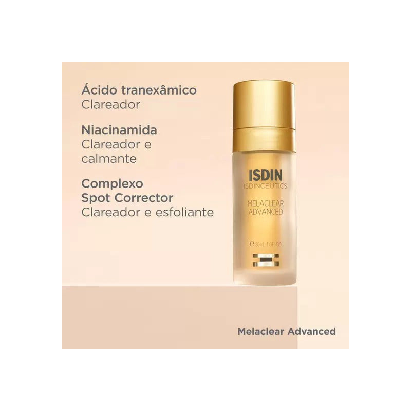 Isdin Isdinceutics Sérum Facial Avanzado Melaclear 30 Ml Día/noche Todo Tipo De Piel
