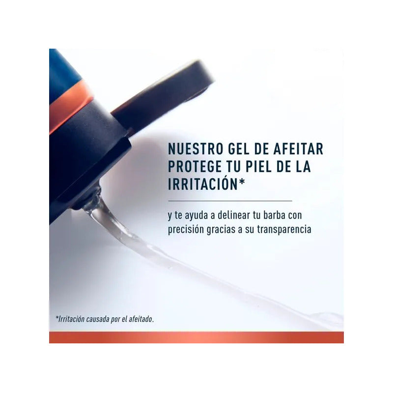 Gel Para Afeitar King C. Gillette Con Aloe Para Rasurar La Barba Con Rastrillo 170ml