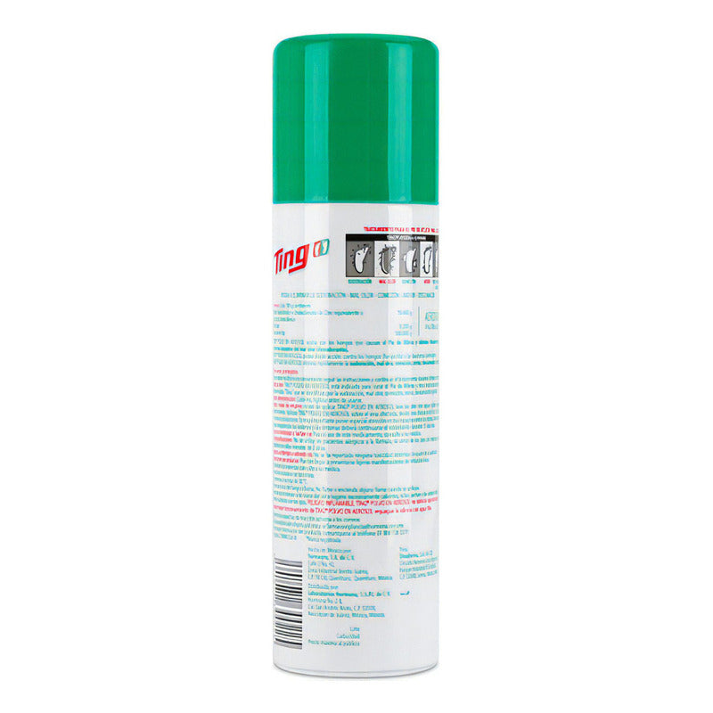 Polvo En Aerosol Ting Antimicótico Para Pie De Atleta 150g