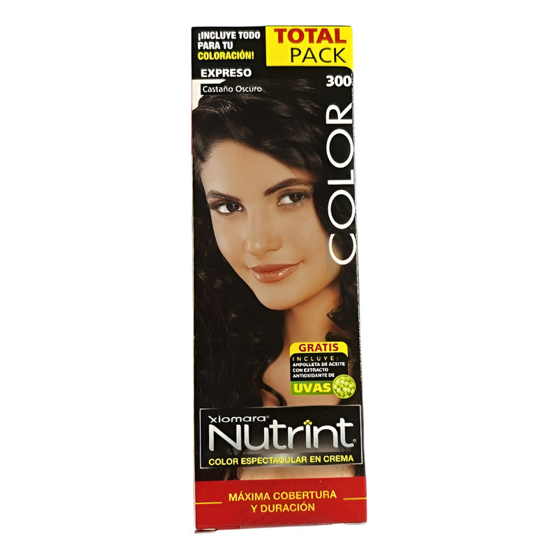 Xiomara Nutrint Tinte Permanente En Crema + Amapolleta