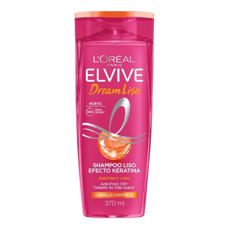 Shampoo L´oréal Elvive Dream Liso Anti-frizz 370ml