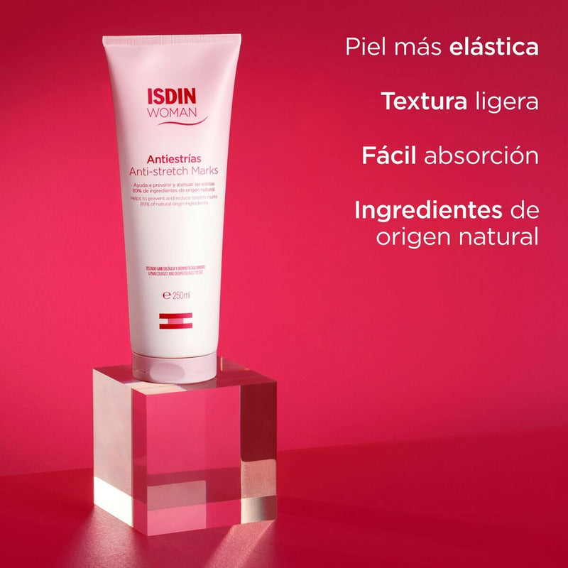 Isdin Woman Crema Antiestrías 250ml Tipo De Envase Tubo