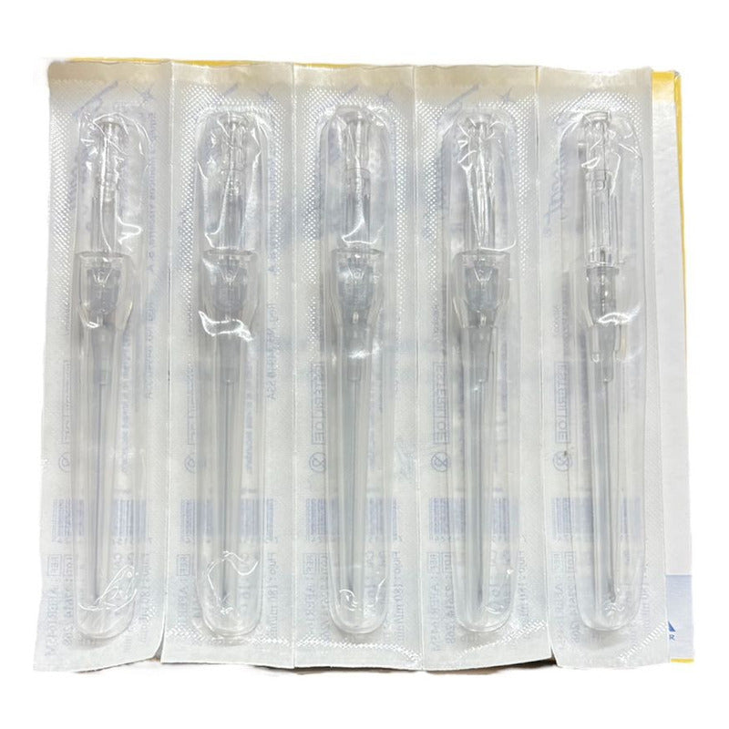 Punzocat Catéter 16gx45mm(3/4) Gris 5 Piezas