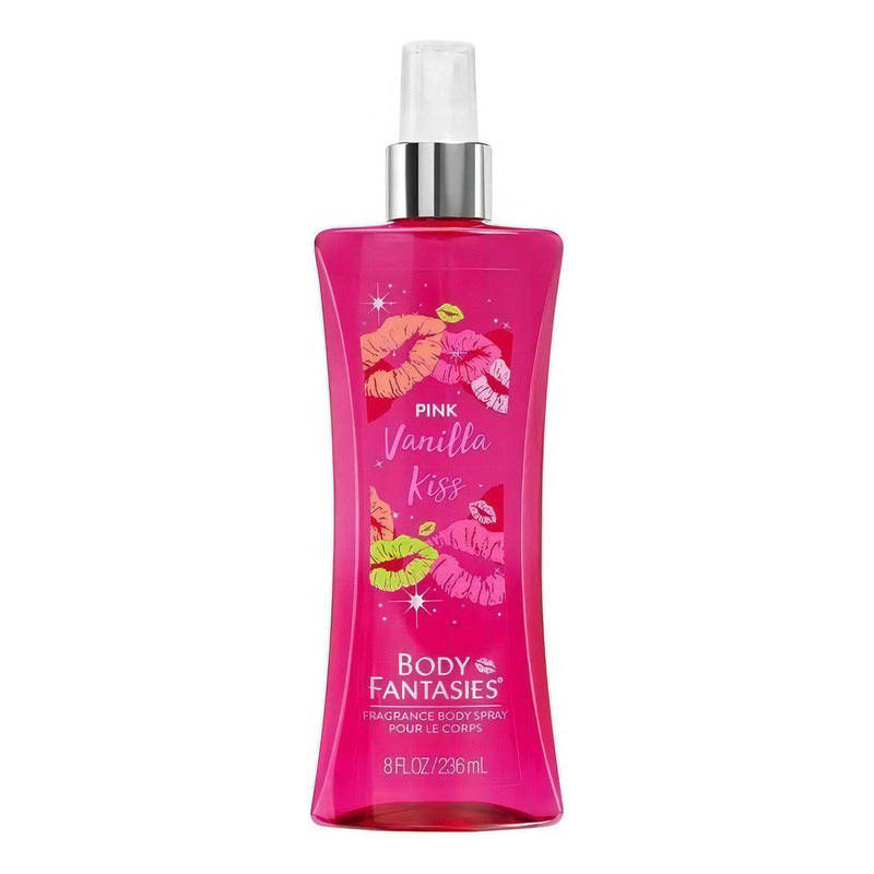 Body Fantasies Pink Vainilla Kiss Fragancia Corporal 236ml