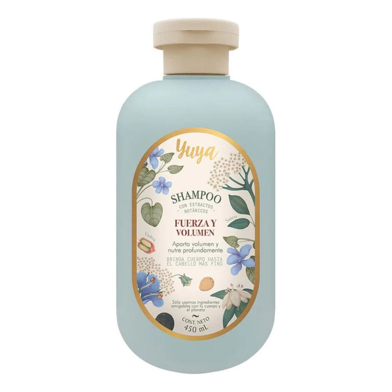 Shampoo Para Cabello Yuya Con Colágeno Y Biotina 450 Ml