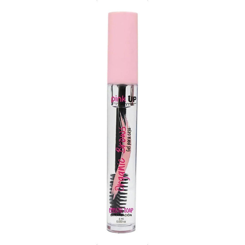 Pink Up Organic Brows Gel Para Cejas Transparente