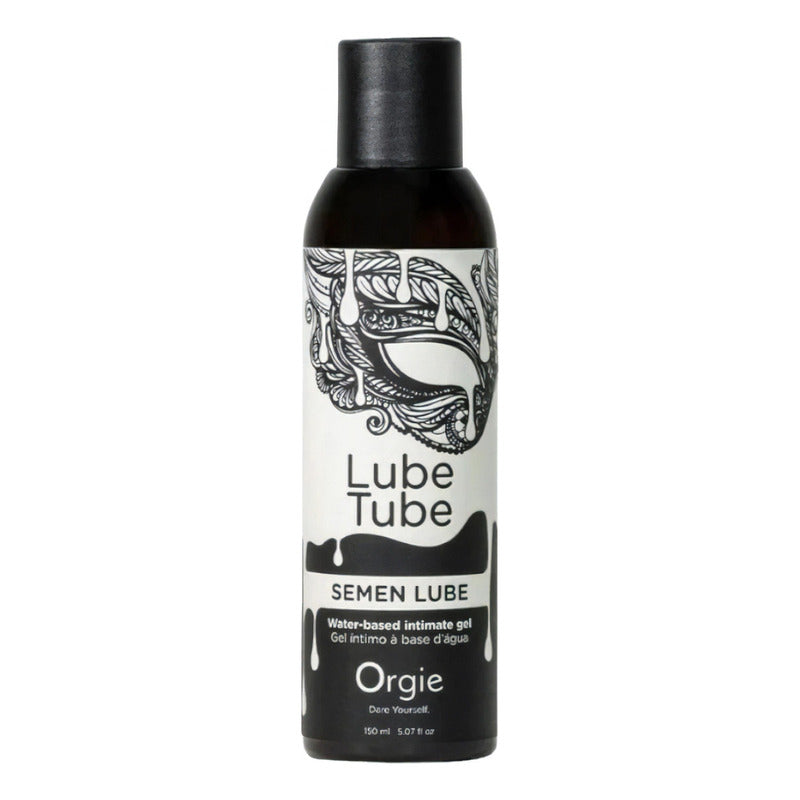 Lubricante Semen Lube 150ml Lube Tube Orgie Sabor Sin Sabor