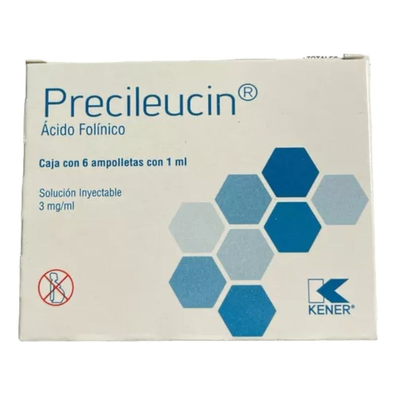 Precileucin Ácido Folínico Sol Iny 6 Amp