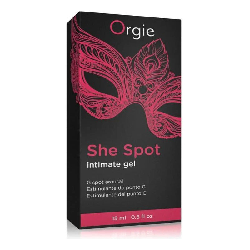 Gel Intimo Lubricante Estimulante Punto G Orgie Comestible 15ml