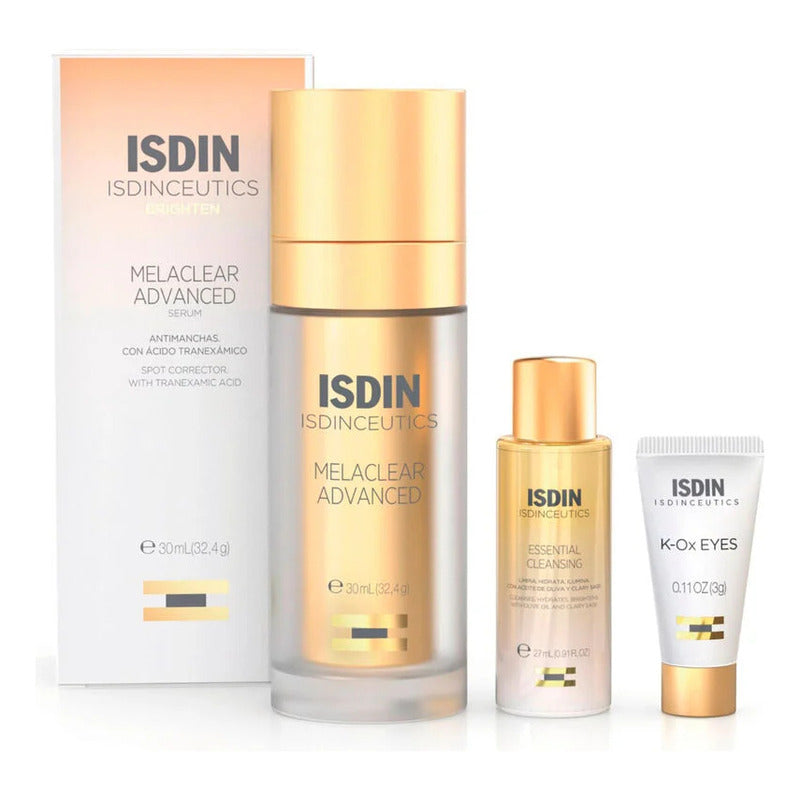 Isdinceutics Serum Melaclear Advanced30ml+2 Regalos Todo Tipo De Piel Día/noche