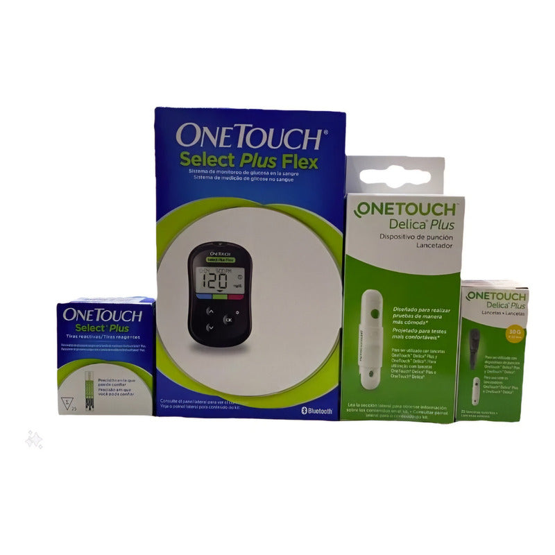 One Touch Select Plus Kit Completo De Inicio Color Negro