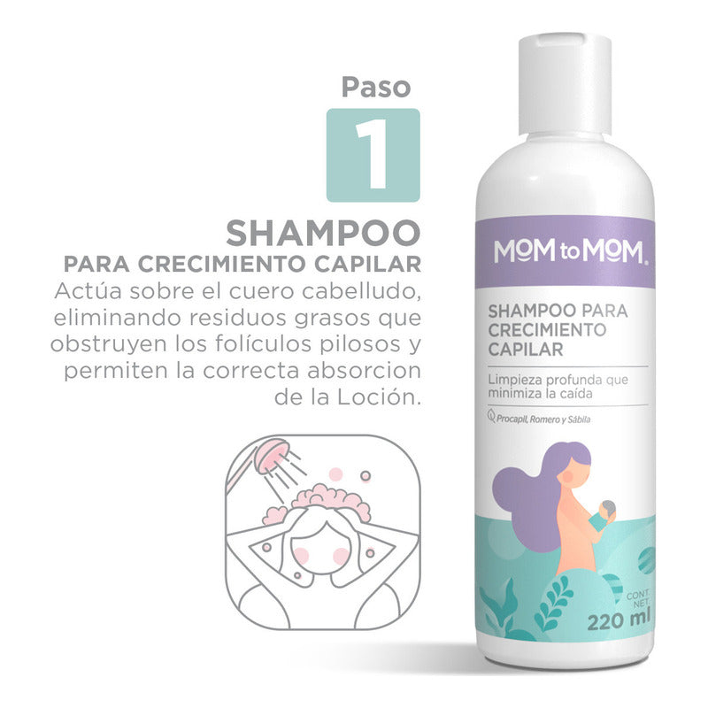 Mom To Mom Tratamiento Para Crecimiento Capilar Postparto