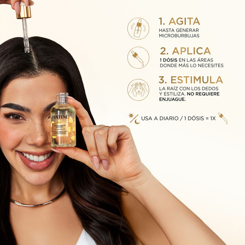 Tónico Capilar Pantene Anticaída Biotinamina B3 52 Ml