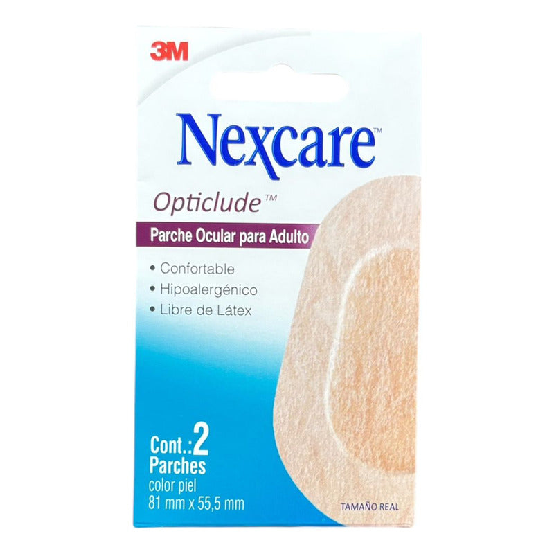Parche Ocular Nexcare Opticlude Adulto 2 Piezas