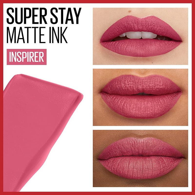 Maybelline Labial Super16h Stay Matte Ink Inspirer5 Ml Inspirer