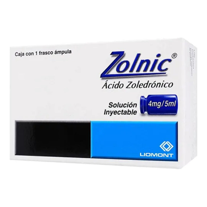 Zolnic Ácido Zoledrónico Iny 4mg/5ml 1 Frasco