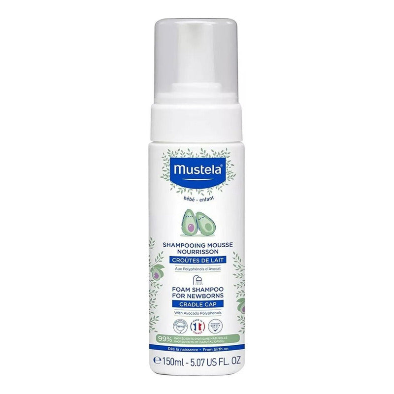 Shampoo Espuma Para Recién Nacido Mustela By Maternelle