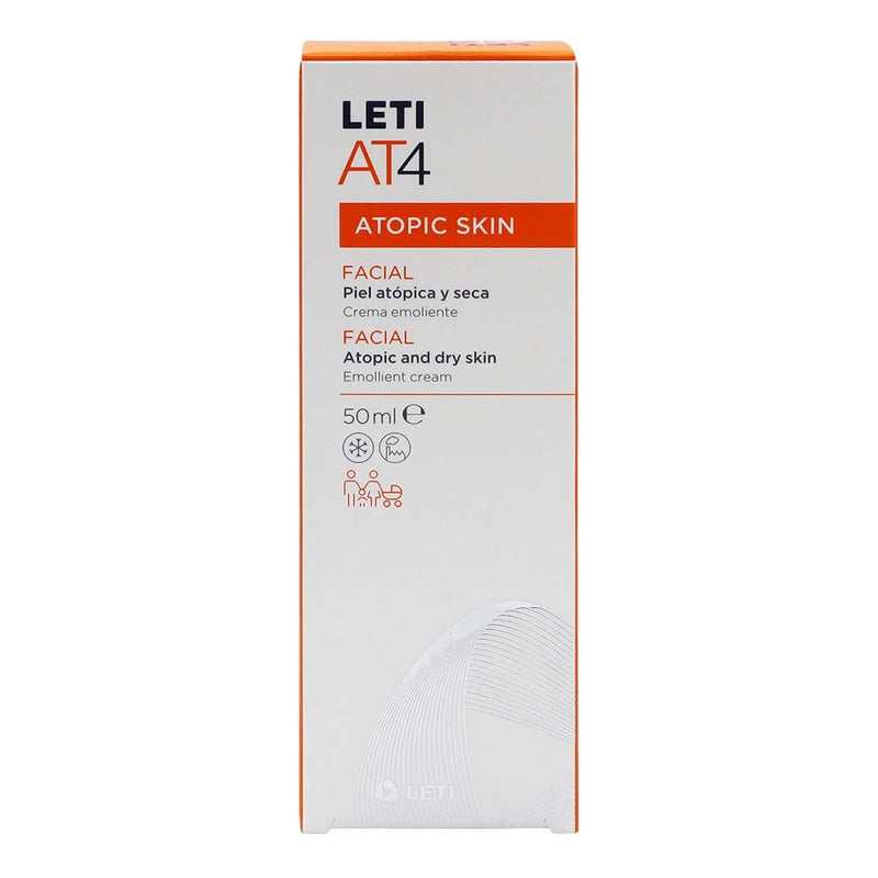 Leti At4 Facial Piel Atópica Y Seca 50ml Atópica