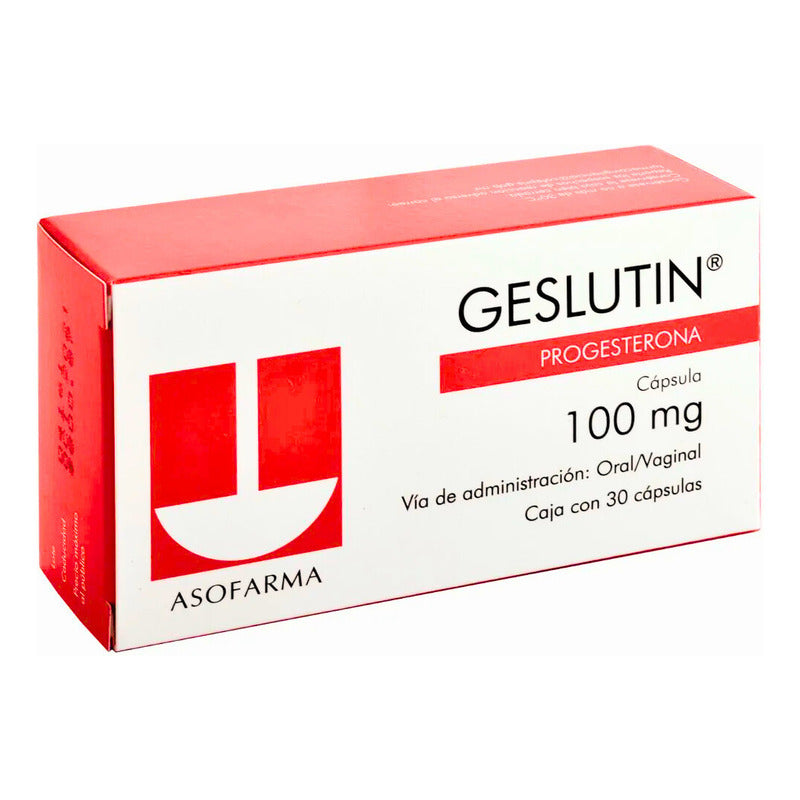 Geslutin Capsula 100mg Caja Con 30 Capsulas Asofarma