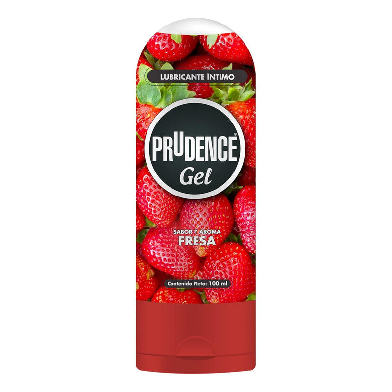 Lubricante Íntimo Prudence Gel Sabor Y Aroma Fresa 100ml