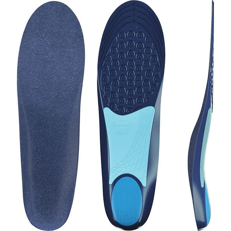 Plantillas Gel Dr. Scholl's Para Fascitis Plantar Mujer Talla 6-10 Medio Arco