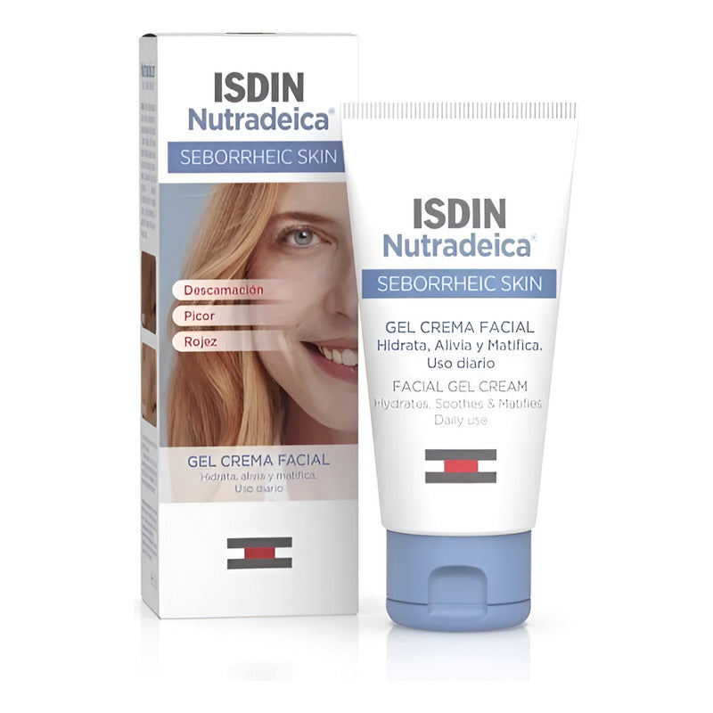 Isdin Nutradeica Gel Crema Facial Piel Seborreica 50ml Saborreica
