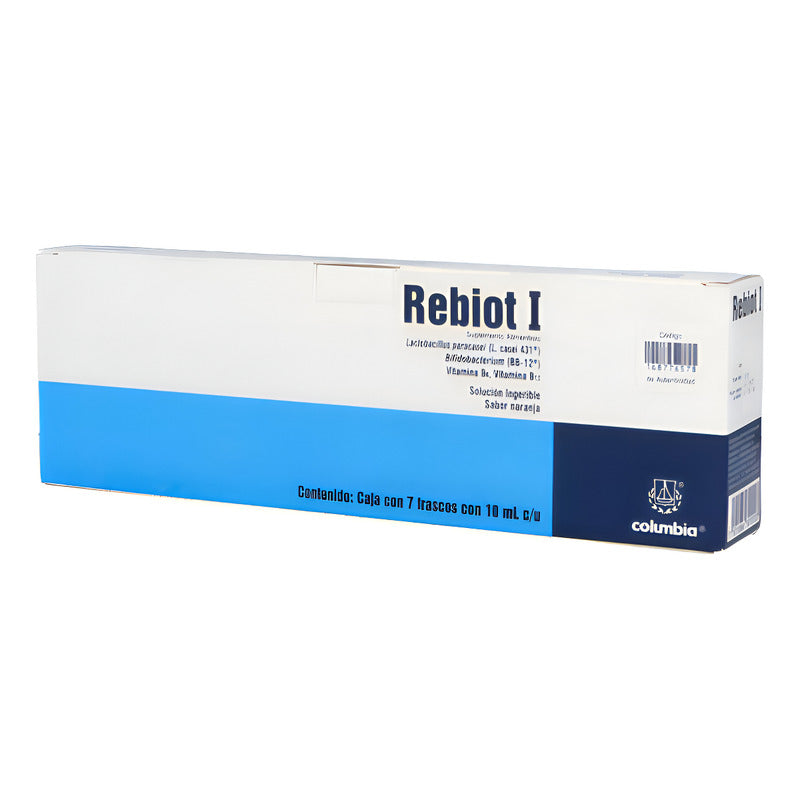 Rebiot I Suplemento Alimenticio Solución 7 Frascos 10 Ml C/u N/a