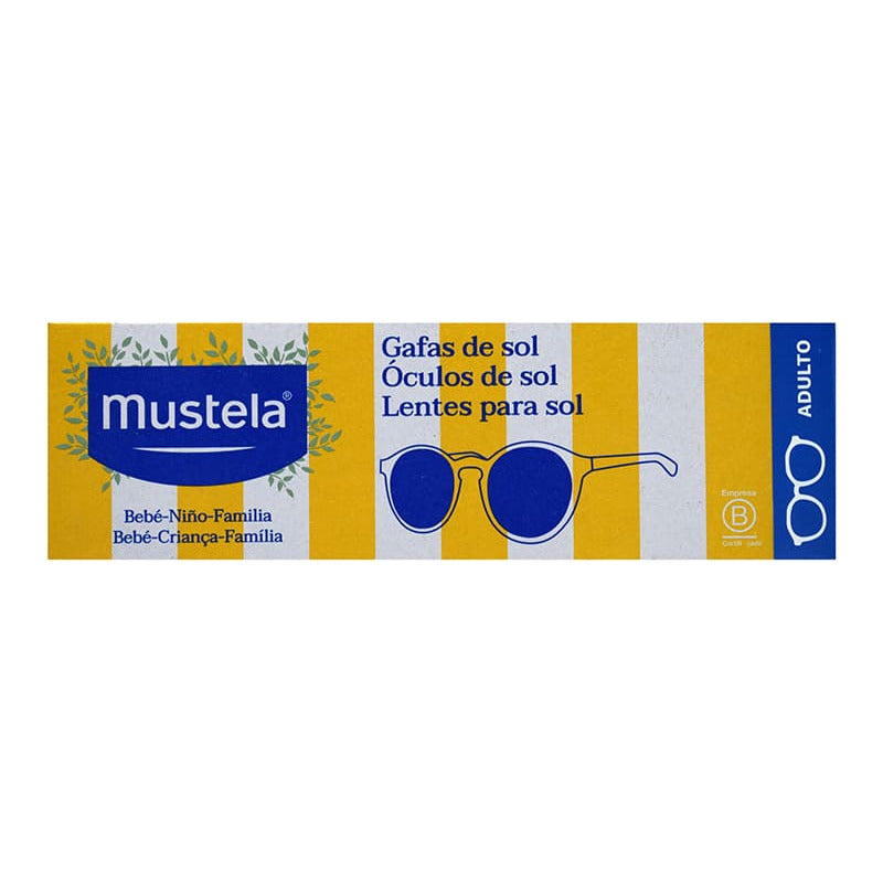 Mustela Lentes Solares Para Adultos Ovalado Azul Oscuro Gris Oscuro Azul Oscuro Azul Oscuro