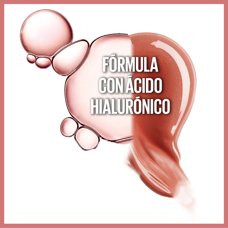 Maybelline Brillo Labial Lifter Gloss, Fórmula Con Ácido Hialurónico Para Labios Hidratados Y Suaves, Brillo Hidratante Hasta Por 4 Horas 009 Topaz