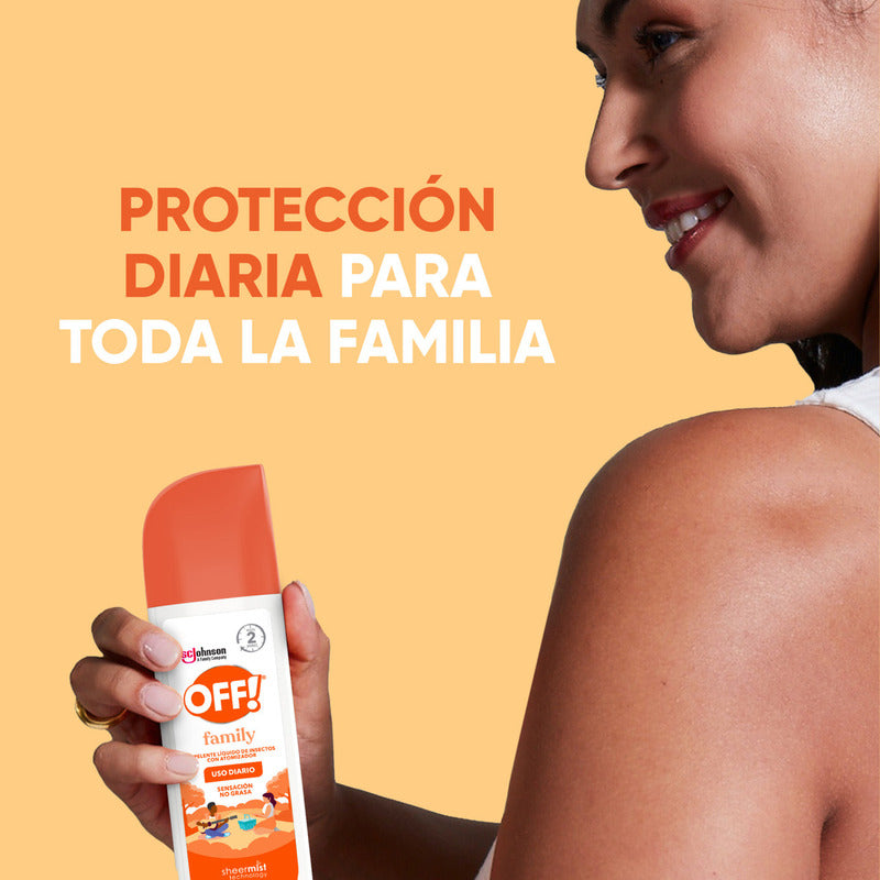 Repelente De Mosquitos En Spray Off Family 177ml
