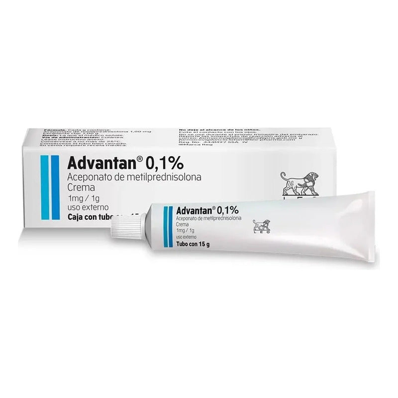Advantan 0.1% Aceponato De Metilprednisolona 1 Mg/g Tubo 15g