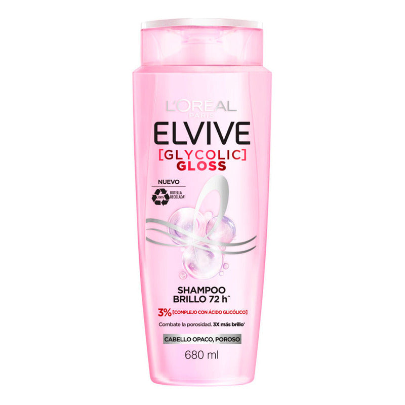 Shampoo Elvive Loreal Gloss 680ml