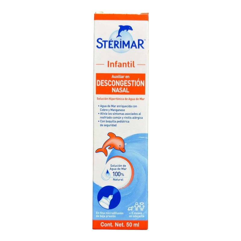 Sterimar Infantil Solución De Agua De Mar 50ml