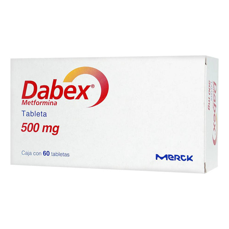 Dabex Tabletas 500 Mg, 60 Tabletas