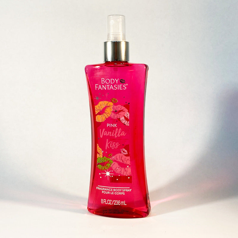 Body Fantasies Pink Vainilla Kiss Fragancia Corporal 236ml