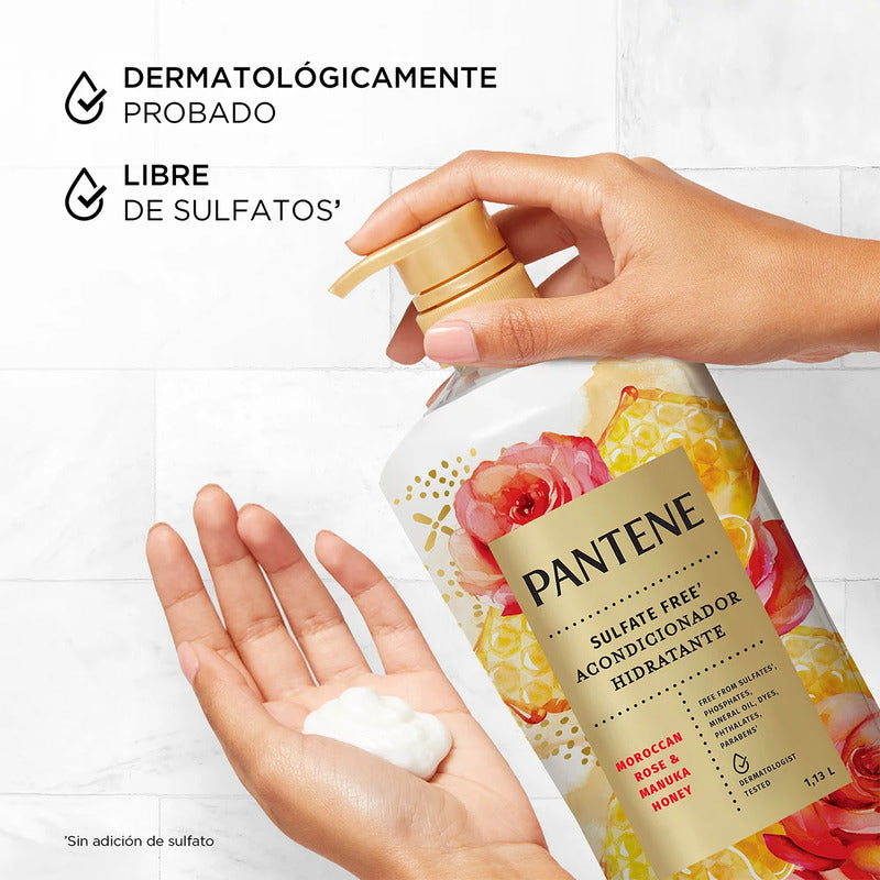 Pantene Acondicionador Libre De Sulfato Hidratante 1.13l
