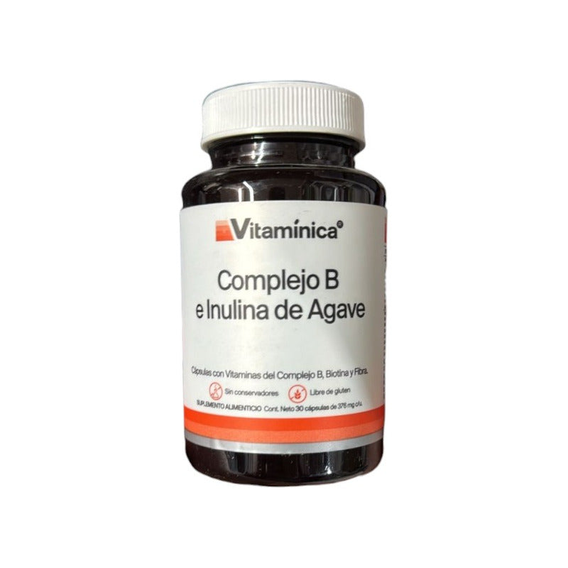 Complejo B Vitamínica 30 Cápsulas De 376 Mg C/u Sabor Sin Sabor