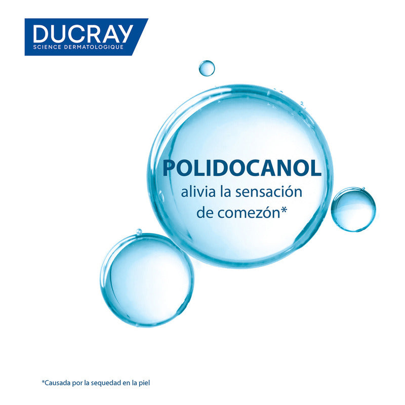 Shampoo Tratante Ducray Sensinol 200 Ml Para Cuero Cabelludo Sensible Con Comezón