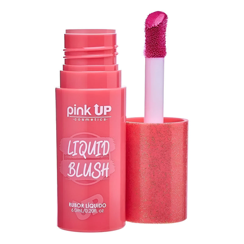 Rubor Líquido Pink Up Liquid Blush Larga Duración