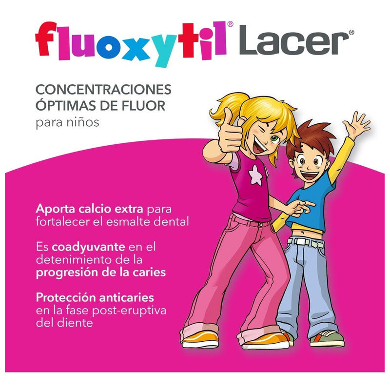 Fluoxytil Lacer Sabor Fresa Sin Conservadores 50ml