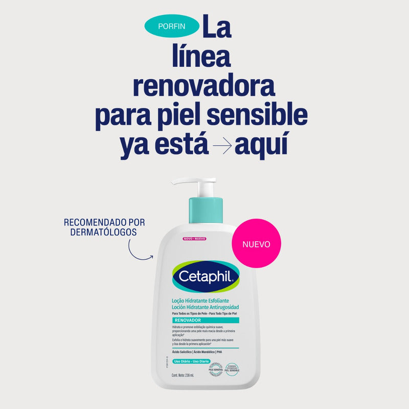 Cetaphil Loción Hidratante Antirrugosidad 236 Ml Todo Tipo De Piel Día/noche