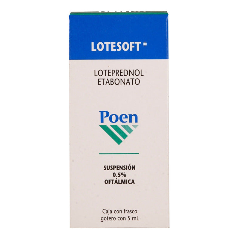 Lotesoft Suspensión Gotas Oftálmicas 0,5 %, 1 Frasco Gotero 5 Ml