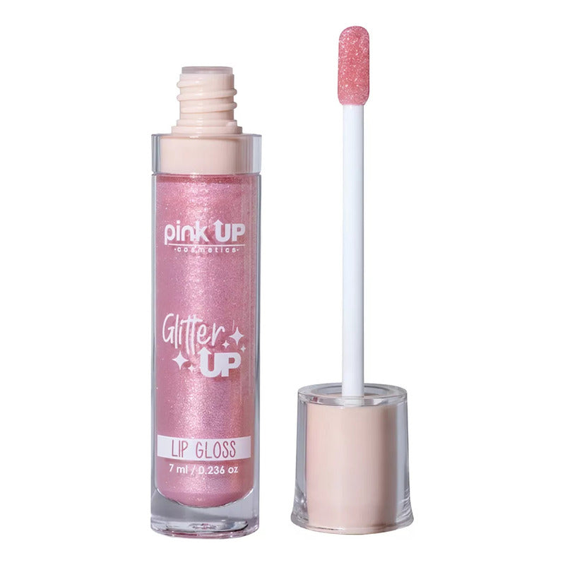 Lip Gloss Hidratante Con Brillos Up Pink Up
