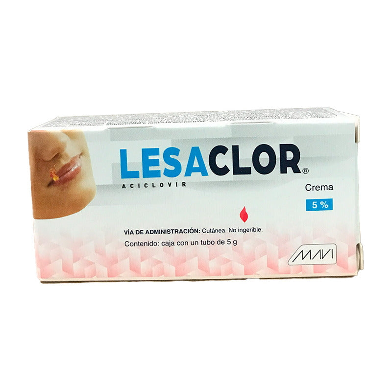 Lesaclor Aciclovir 5% Crema 5g