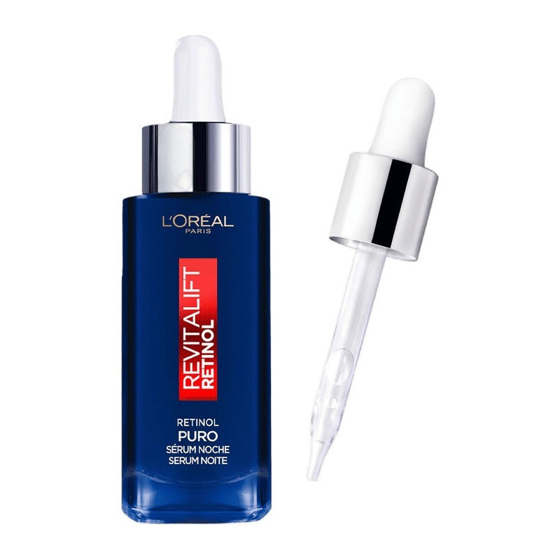 Sérum Facial Nocturno Revitalift Con Retinol Puro Antirrugas Com 30ml L'oréal